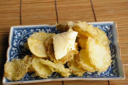 potato butter tempura 